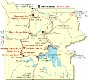 Yellowstone-map